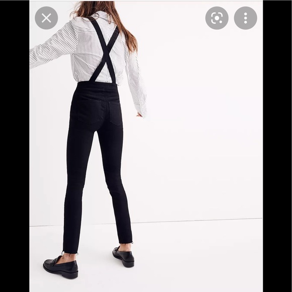 Madewell Skinny Overall Raw Hem Edition - Picture 3 of 9